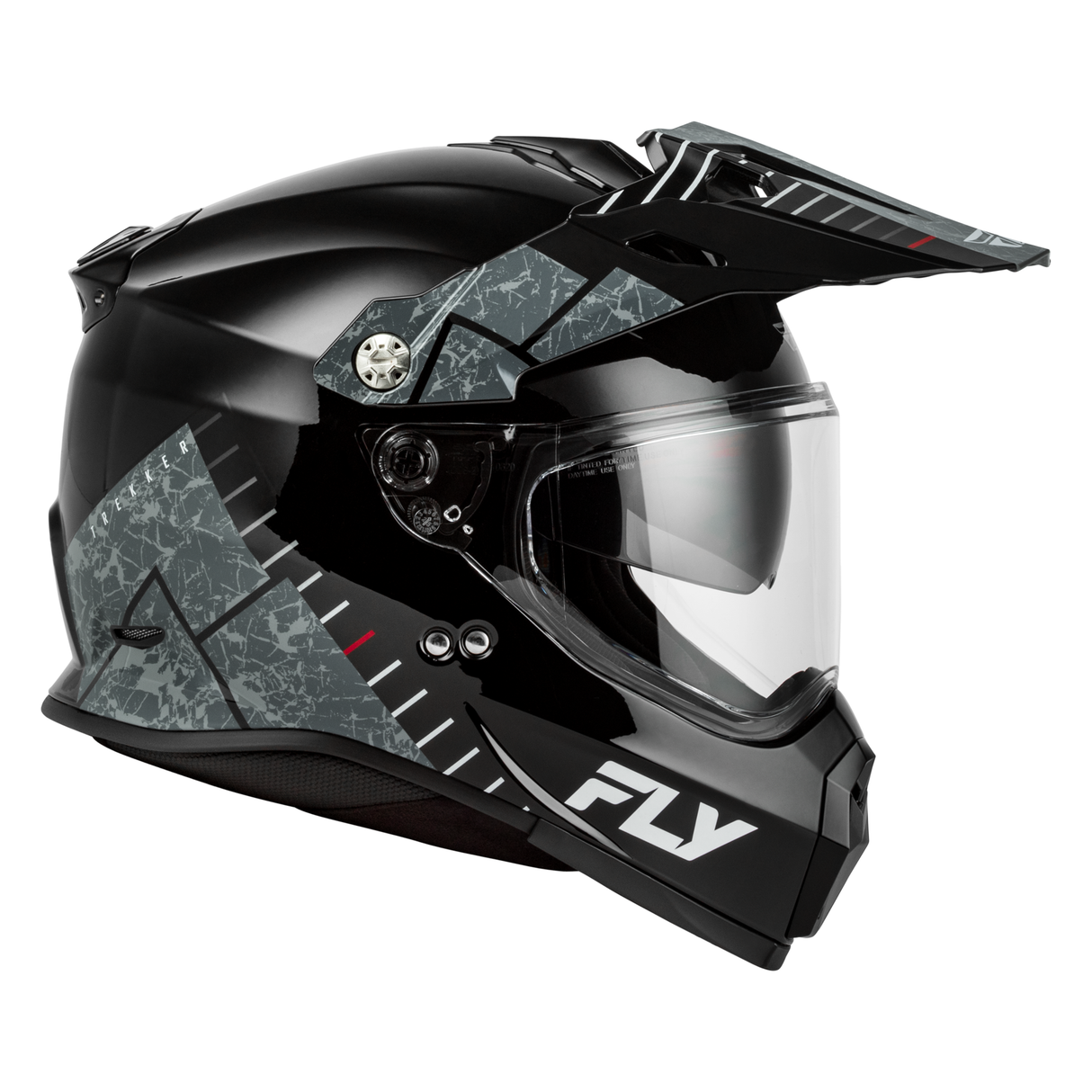 Fly Racing Trekker Helmet - Black/Grey