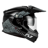 Fly Racing Trekker Helmet - Black/Grey
