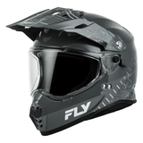 Fly Racing Trekker Helmet - Grey/Grey