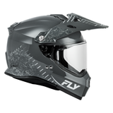 Fly Racing Trekker Helmet - Grey/Grey