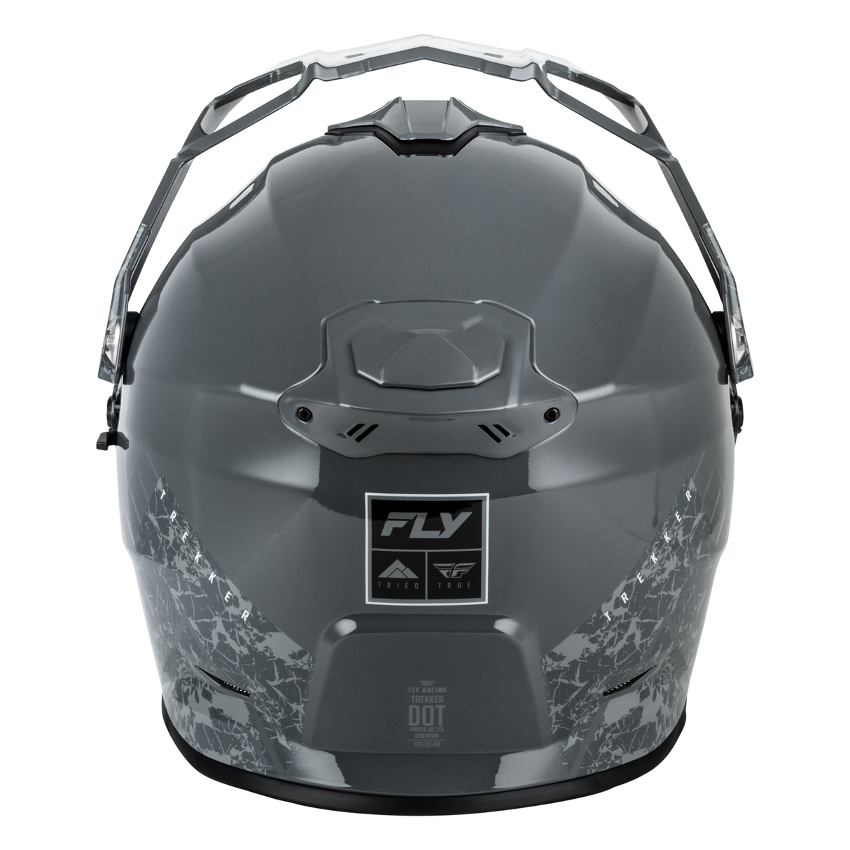 Fly Racing Trekker Helmet - Grey/Grey