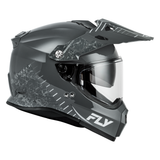 Fly Racing Trekker Helmet - Grey/Grey