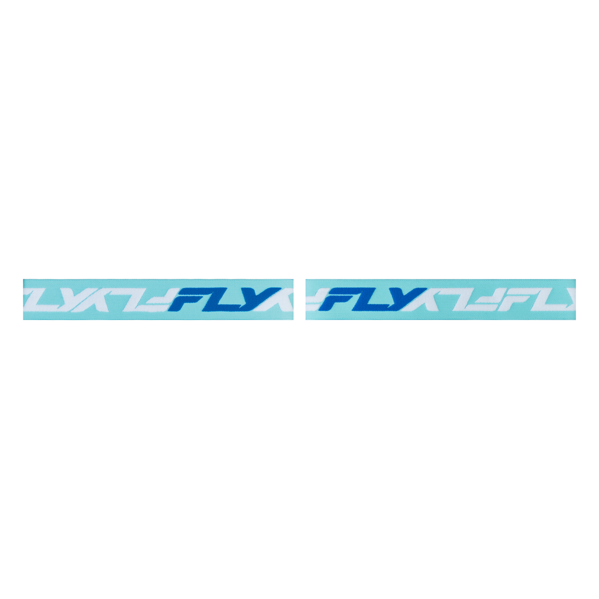 Fly Racing Zone Goggle - Blue/White with Black Mirror/Smoke Lens