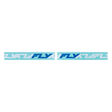 Fly Racing Zone Goggle - Blue/White with Black Mirror/Smoke Lens