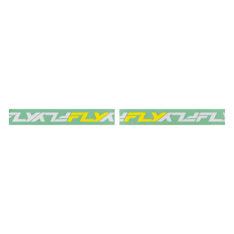 Fly Racing Zone Goggle - Yellow/Green with Black Mirror/Smoke Lens
