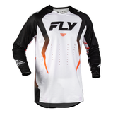 Fly Racing Evolution DST Bolt Jersey - White/Black/Orange