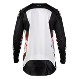 Fly Racing Evolution DST Bolt Jersey - White/Black/Orange
