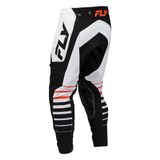 Fly Racing Evolution DST Bolt Pants - White/Black/Orange