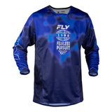 Fly Racing Kinetic Blur Jersey - Blue/Navy