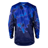 Fly Racing Kinetic Blur Jersey - Blue/Navy