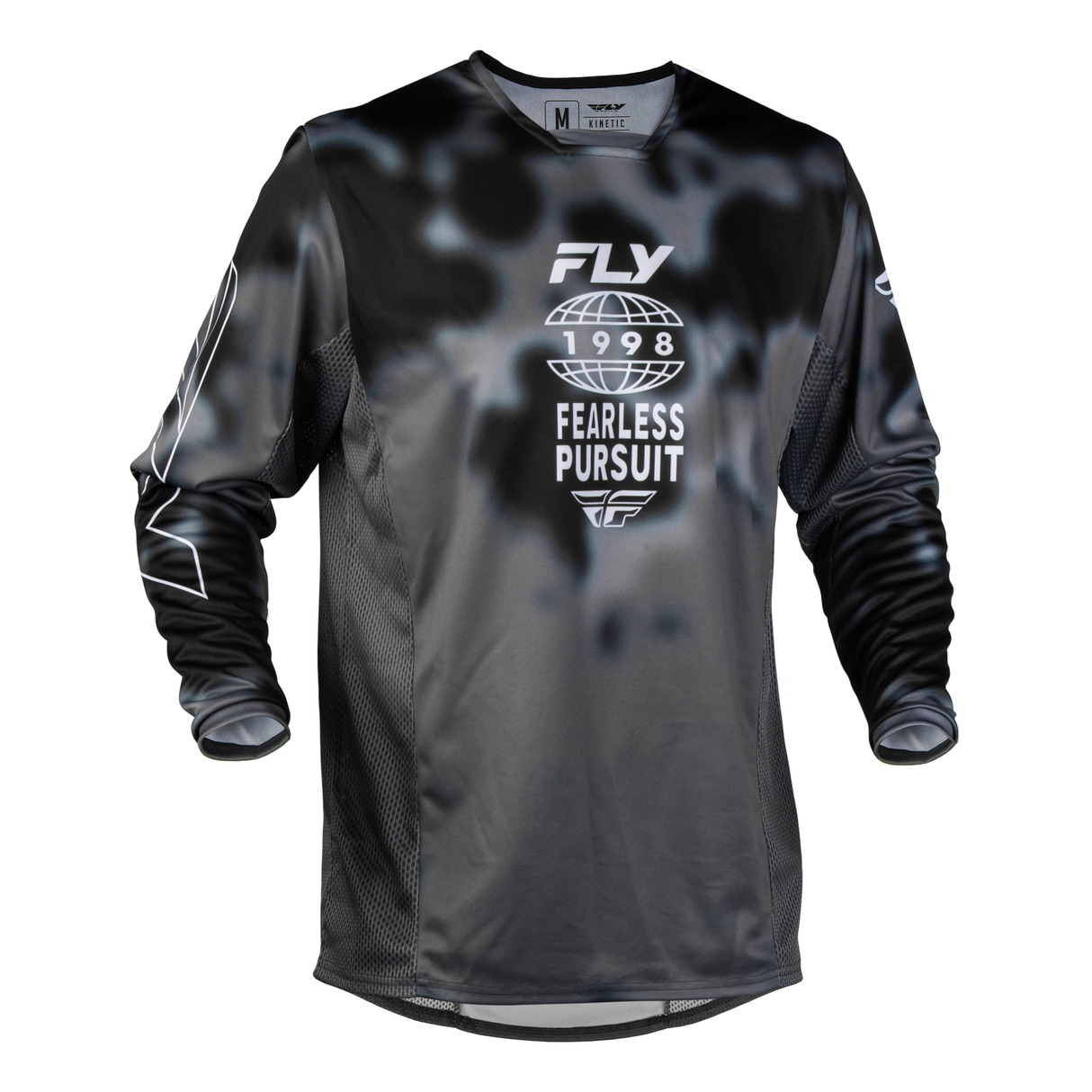 Fly Racing Kinetic Blur Jersey - Black/Grey