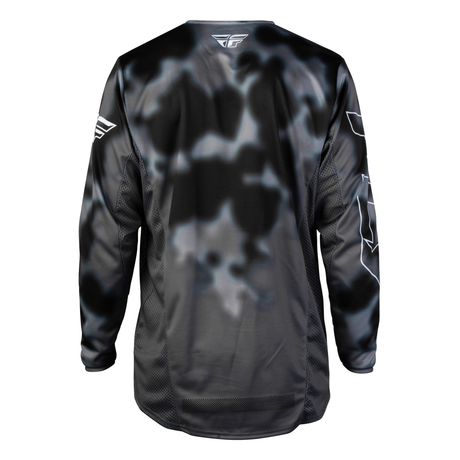 Fly Racing Kinetic Blur Jersey - Black/Grey