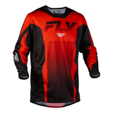 Fly Racing Kinetic Fade Jersey - Red/Black/White