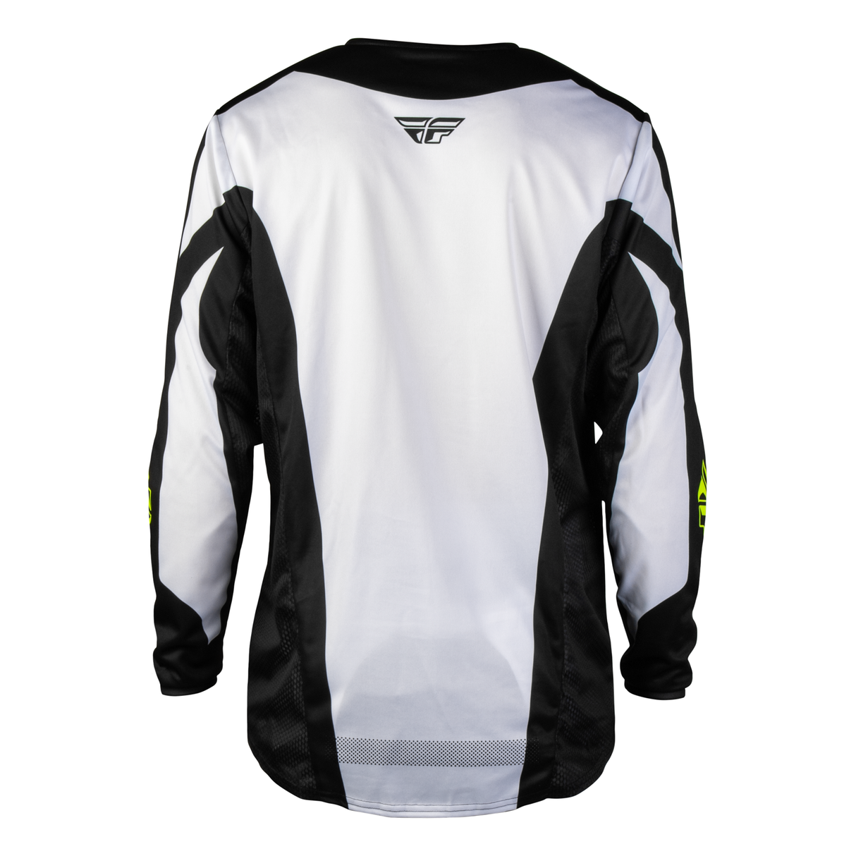 Fly Racing Kinetic Fade Jersey - White/Black/Hi-Vis