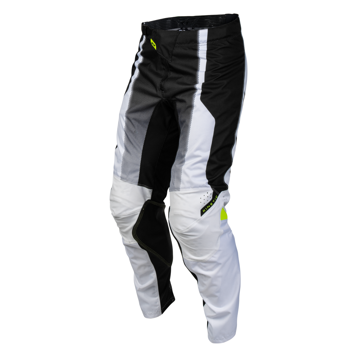 Fly Racing Kinetic Fade Pants - White/Black/Hi-Vis
