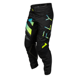 Fly Racing Kinetic Volt Pants - Black/Grey/Teal/Yellow