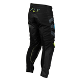 Fly Racing Kinetic Volt Pants - Black/Grey/Teal/Yellow