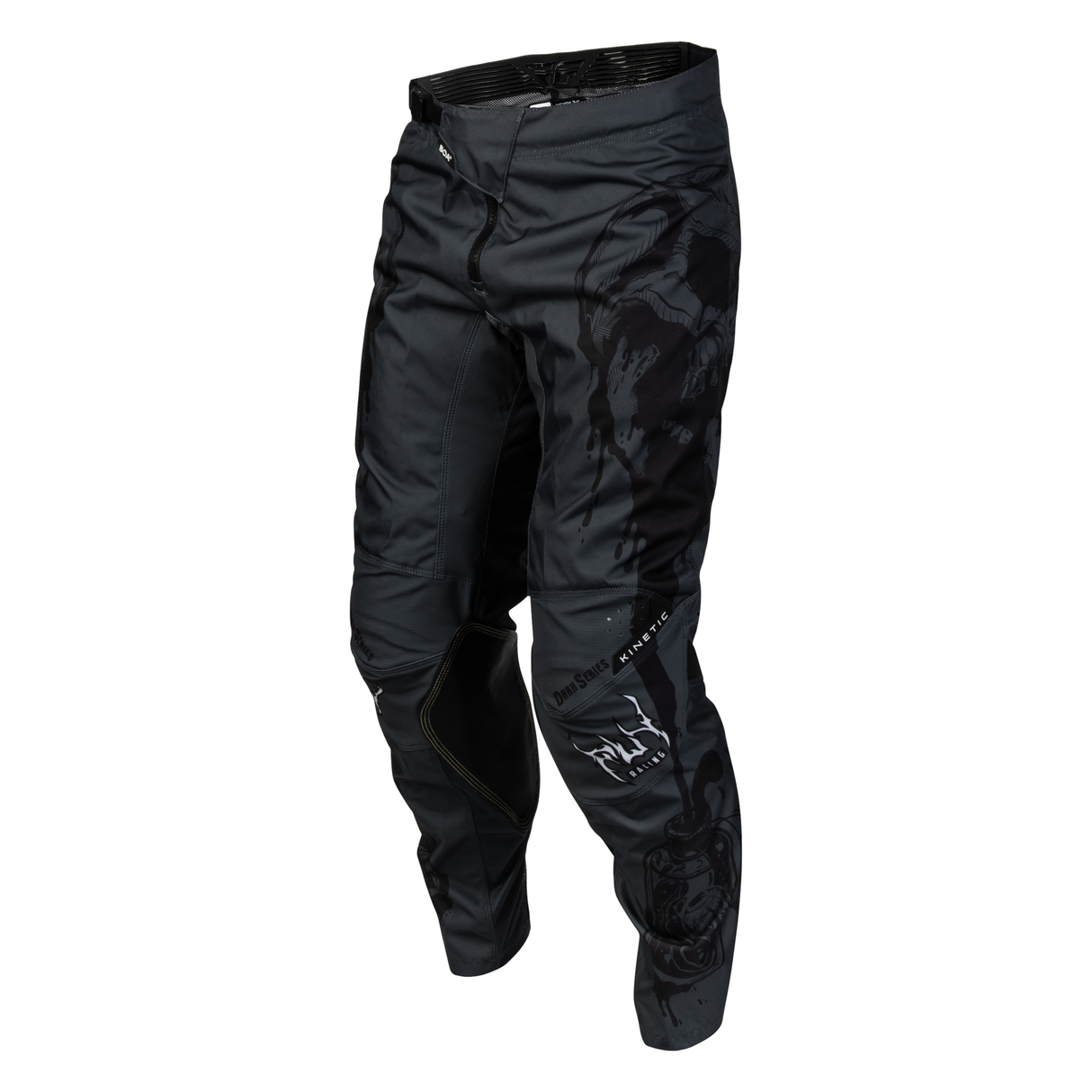 Fly Racing Kinetic Dark Series Pants - Grey/Black