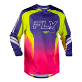 Fly Racing F-16 Raze Jersey - Purple/Red/Yellow