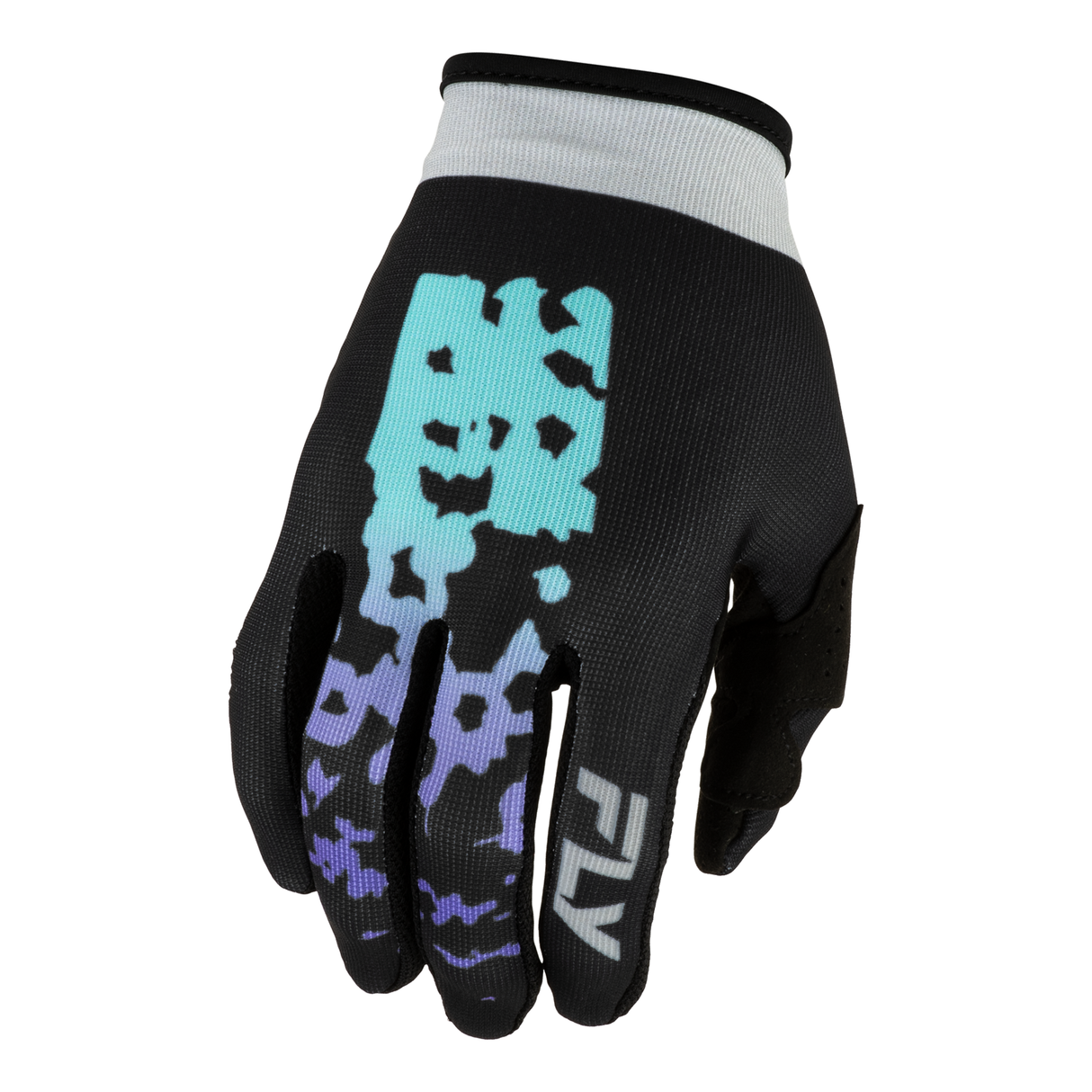 Fly Racing Lite Flake Gloves - Black/Grey/Multi