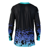 Fly Racing Youth Lite Flake Jersey - Black/Grey/Multi