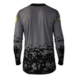 Fly Racing Youth Lite Flake Jersey - Grey/Hi-Vis/Black