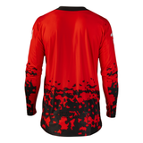 Fly Racing Youth Lite Flake Jersey - Red/Grey/Black