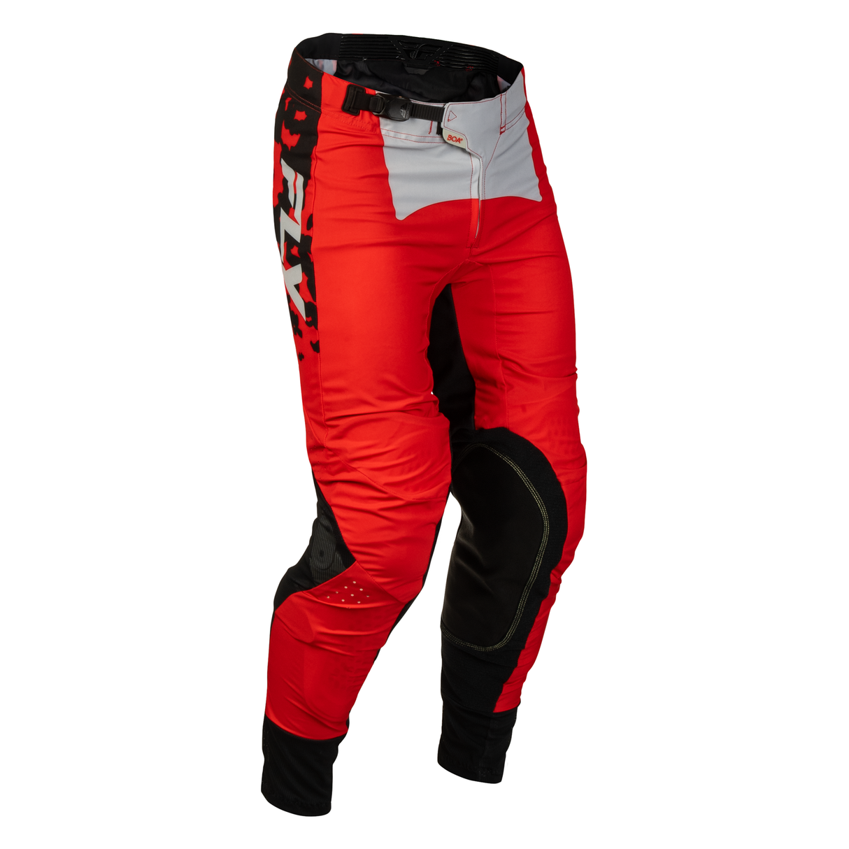 Fly Racing Youth Lite Flake Pants - Red/Grey/Black