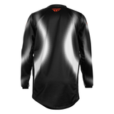 Fly Racing Youth Kinetic Torch Jersey - Black/White/Orange