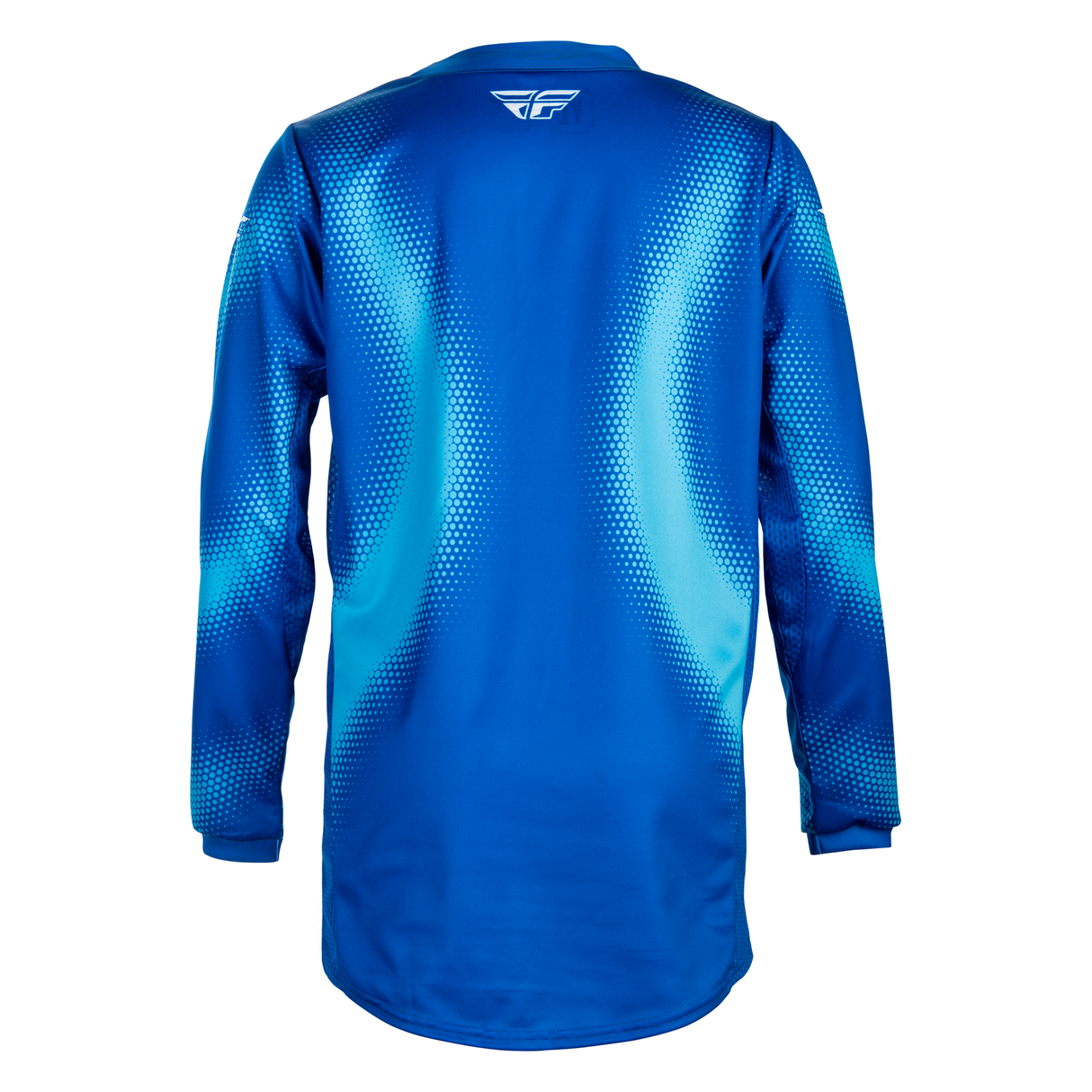Fly Racing Youth Kinetic Torch Jersey - Light Blue/Blue