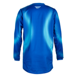 Fly Racing Youth Kinetic Torch Jersey - Light Blue/Blue
