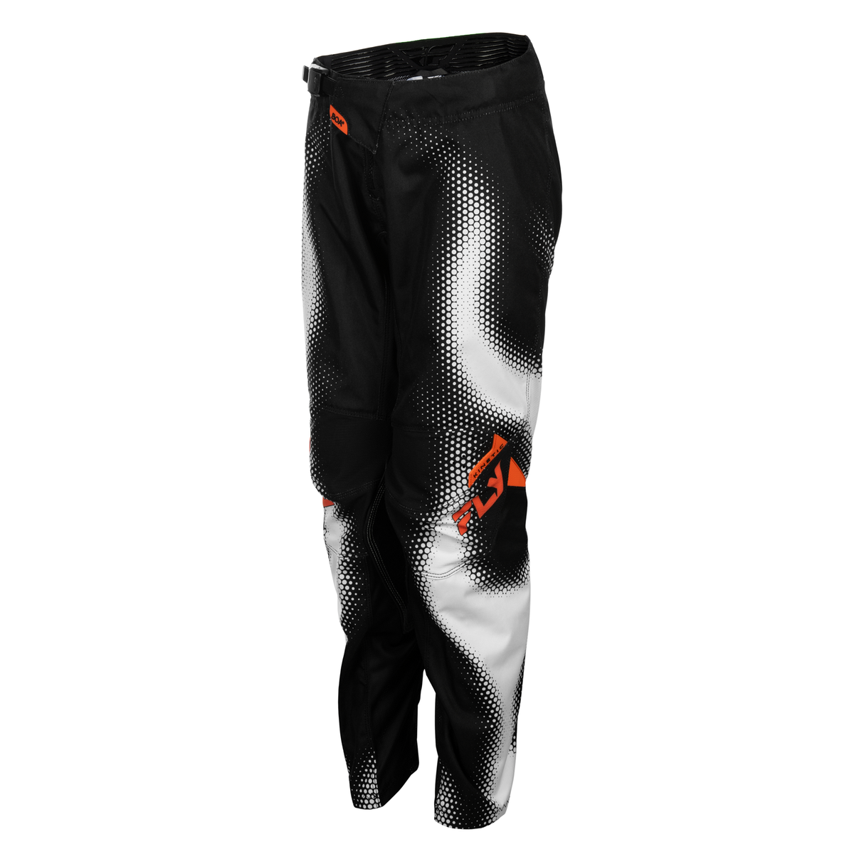 Fly Racing Youth Kinetic Torch Pants - Black/White/Orange
