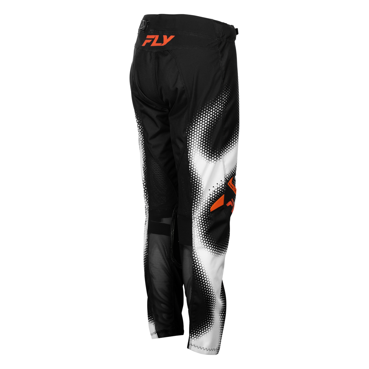 Fly Racing Youth Kinetic Torch Pants - Black/White/Orange