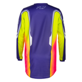 Fly Racing Youth F-16 Raze Jersey - Purple/Red/Yellow