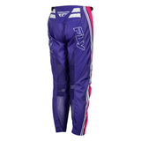 Fly Racing Youth F-16 Raze Pants - Purple/Red/Yellow