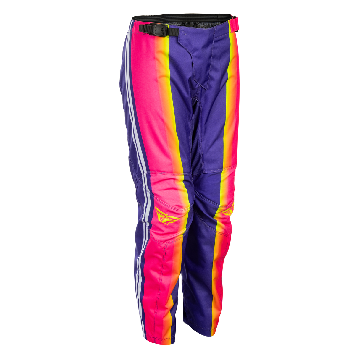 Fly Racing Youth F-16 Raze Pants - Purple/Red/Yellow