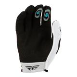 Fly Racing Youth Lite Vibe Gloves - White/Pink/Blue