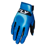 Fly Racing Youth Kinetic Torch Gloves - Light Blue/Blue