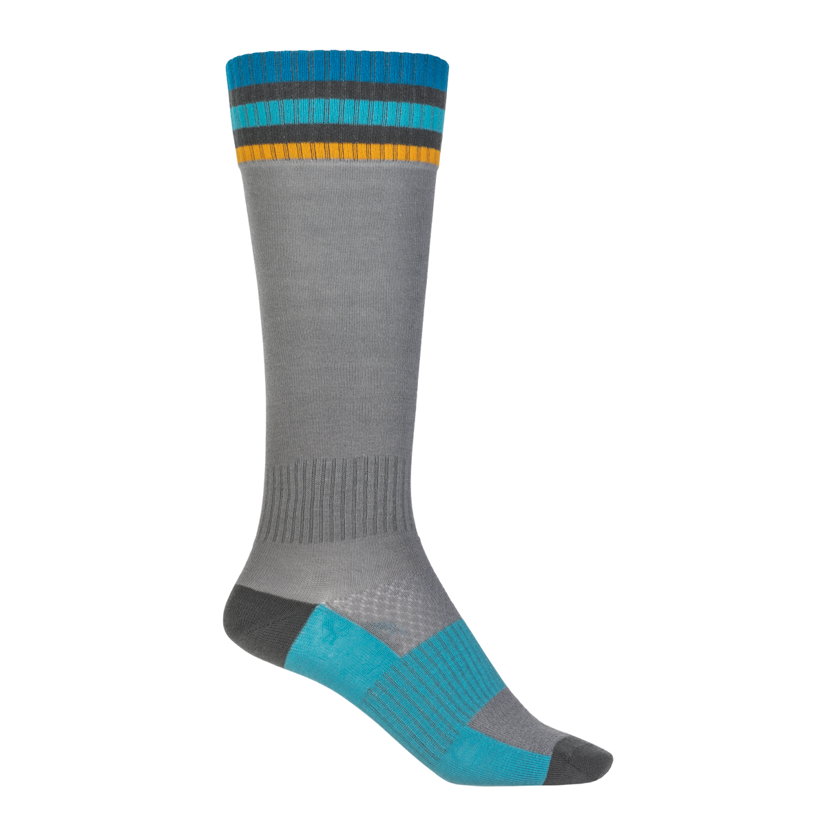 Fly Racing MX Sock Thin - Grey
