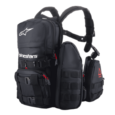 TECHDURA TACTICAL PACK - BLACK/WHITE Alpinestars motocross kit