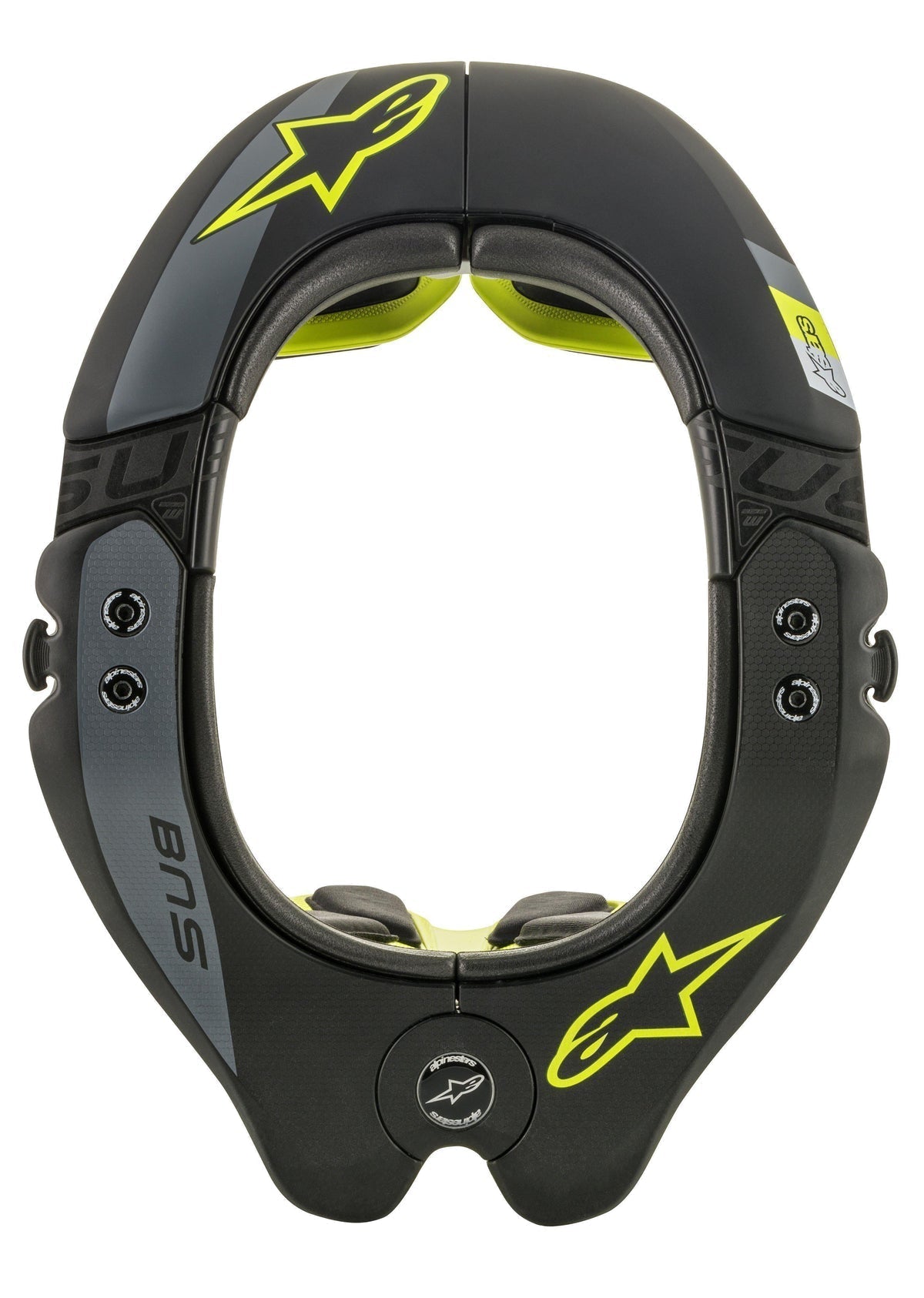 BNS TECH-2 - BLACK/YELLOW FLUO