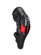 SX-1 PLASMA KNEE PROTECTOR - Black/Red/COOL GRAY