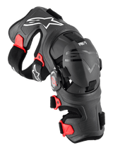 RK-7 PLASMA KNEE BRACE - BLCK/RED