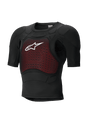 BIONIC PLASMA LT PROTECTION JACKET SS - BLACK/WHITE Alpinestars motocross kit