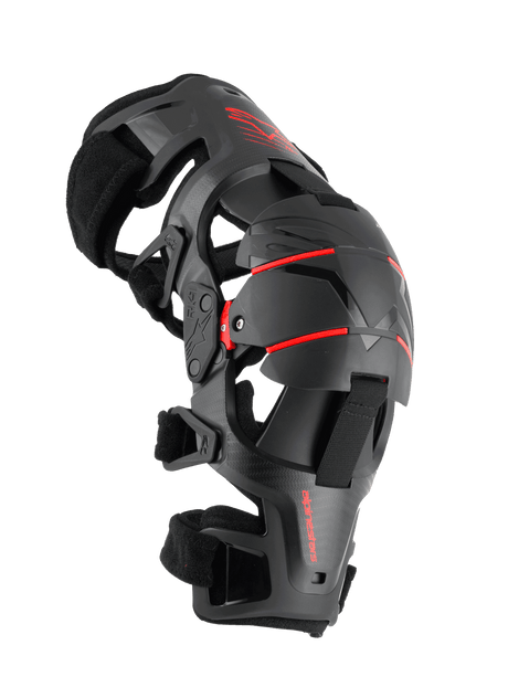 RK-1 PLASMA KNEE BRACE - Black/Red Alpinestars motocross kit