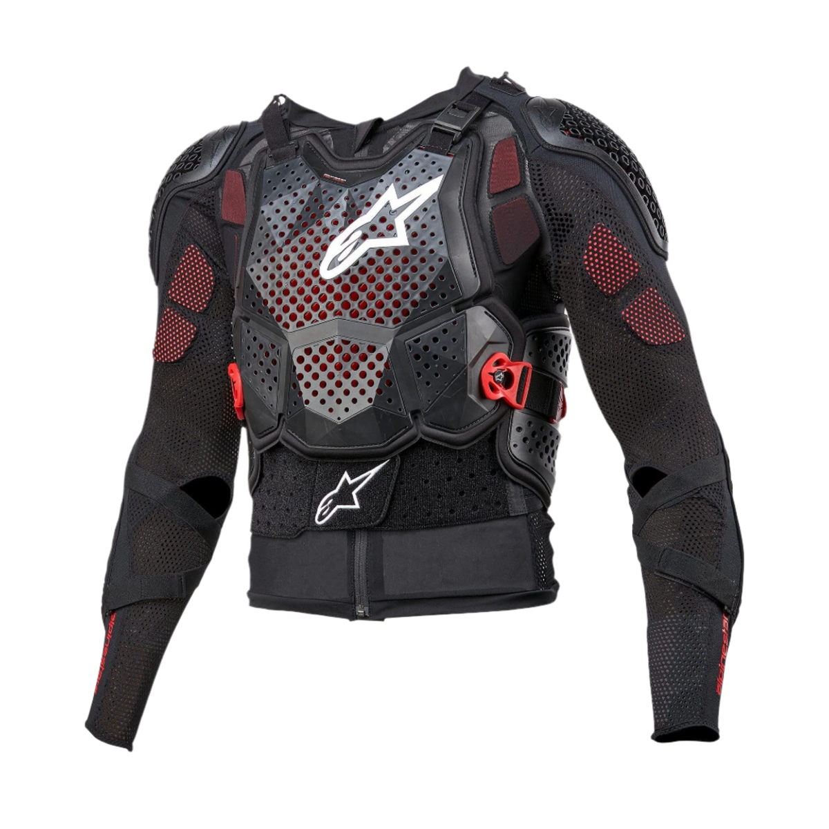 BIONIC TECH V3 PROTECTION JACKET - BLACK/WHITE/RED
