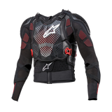 BIONIC TECH V3 PROTECTION JACKET - BLACK/WHITE/RED