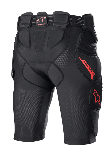BIONIC PRO PROTECTION SHORT - Black/Red