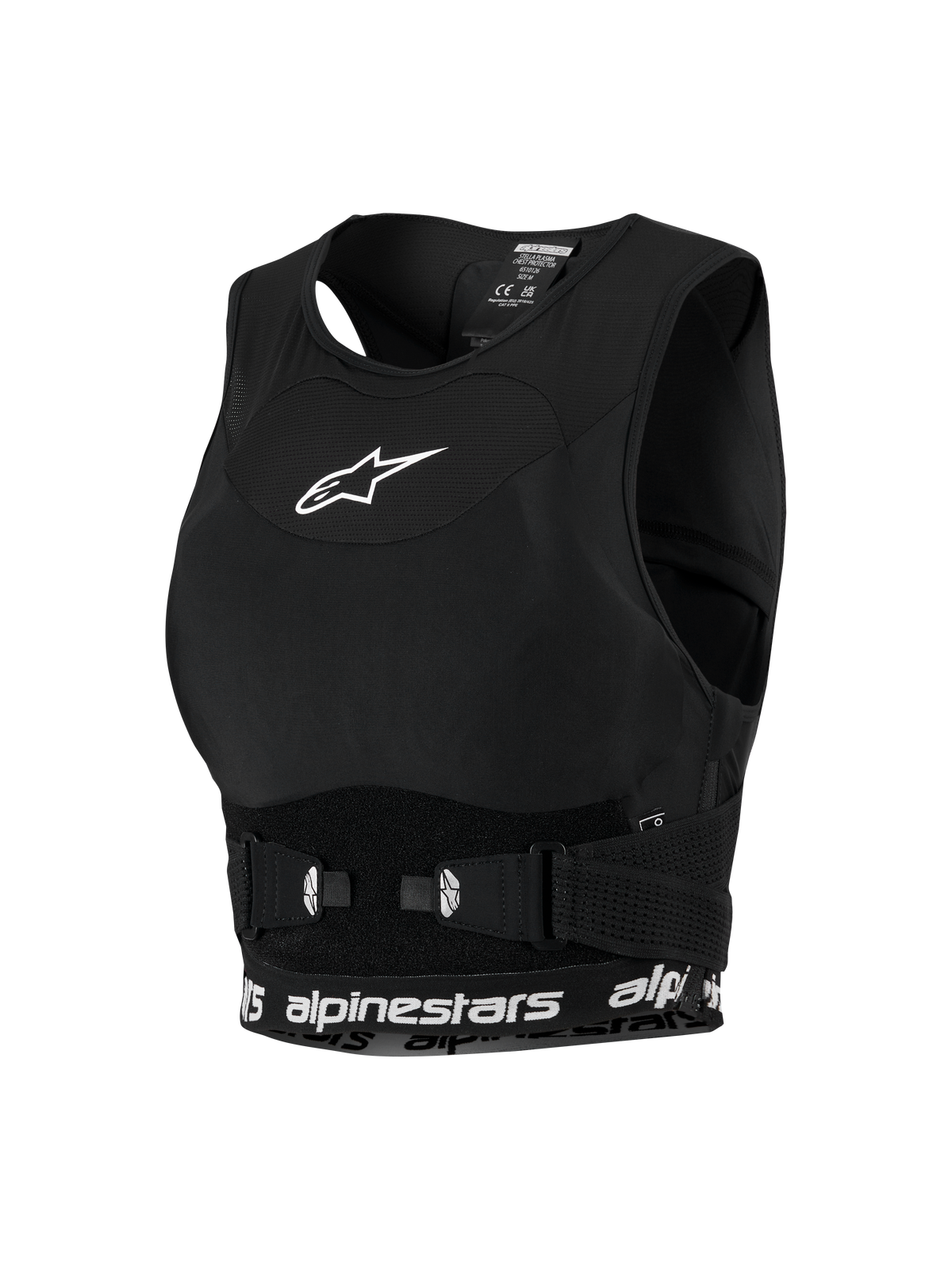 STELLA PLASMA CHEST PROTECTOR - BLACK/WHITE
