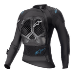 STELLA BIONIC ACTION V2 PROTECTION JACKET - BLACK/CYAN